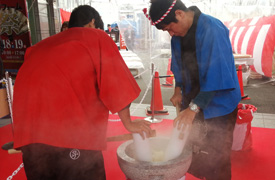 餅つき